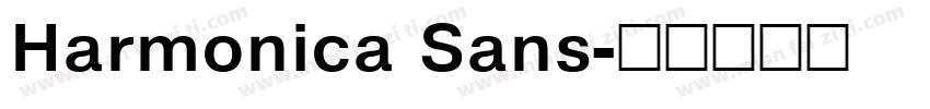 Harmonica Sans字体转换